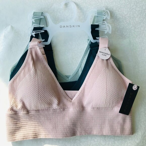 Danskin  Intimates  All day Comfort BRAS, Removable Pads,  3-Pack ,Size : XL - Picture 1 of 8